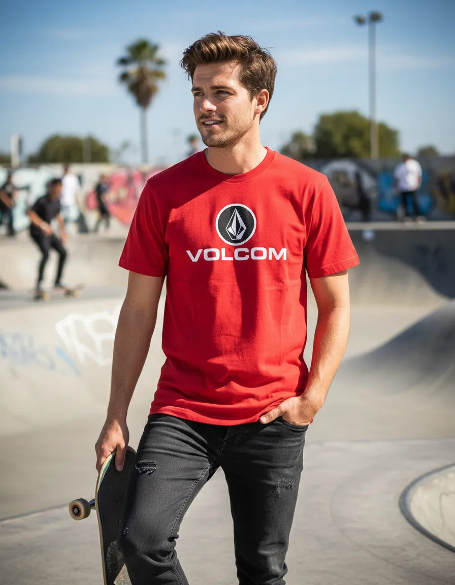 Playera Volcom Skate Skateboard Surf Snowboard Moda Urbana