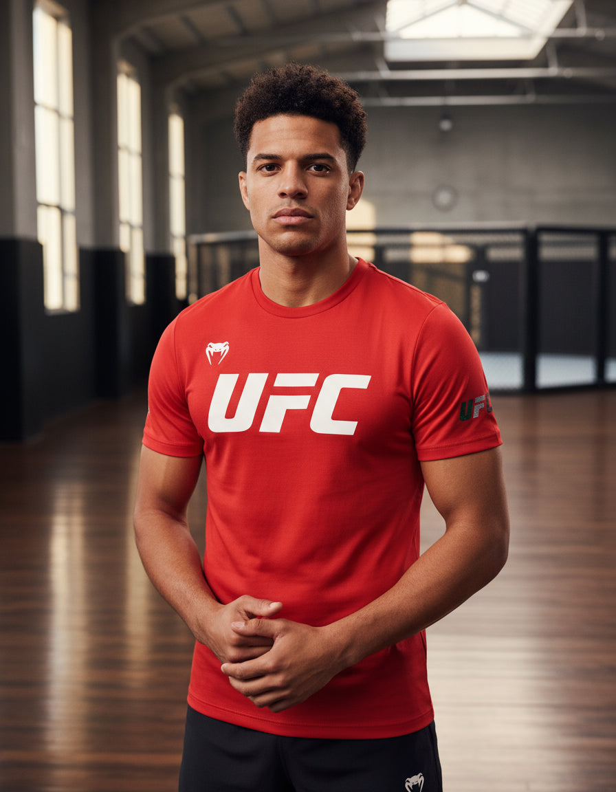 Playera Ufc Venum Mma Box Muay Thai Kick Boxing Bjj Algodón
