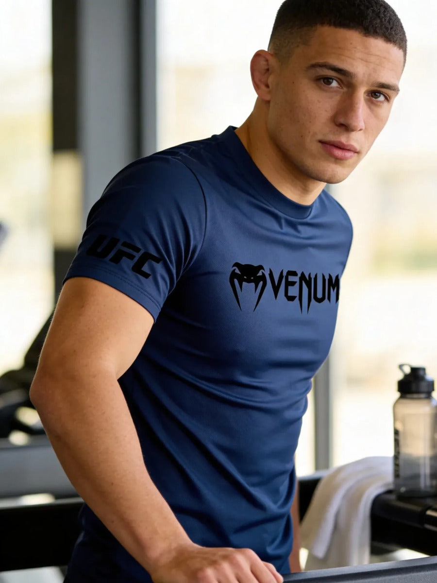 Playera Deportiva Venum Ufc Classic Mma Box Muay Thai Kb Bjj