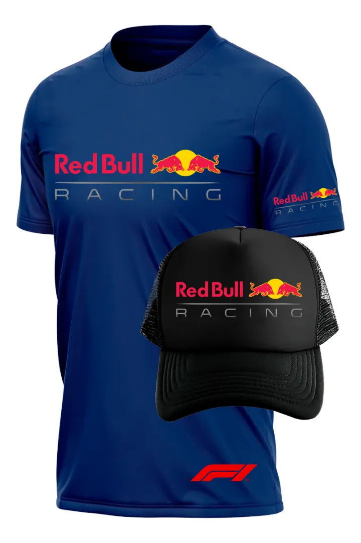 Playera Y Gorra Red Bull Racing Formula 1 F1 Autos