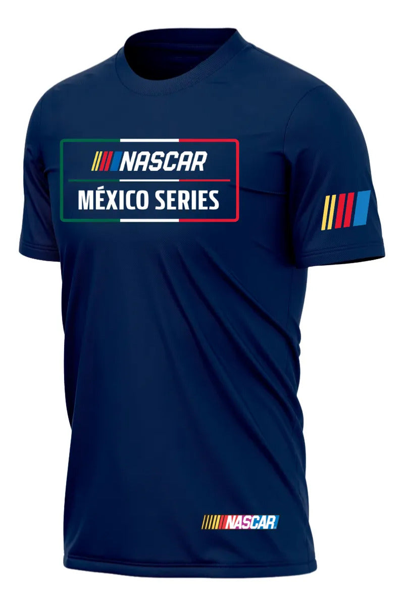 Playera Deportiva Nascar Coche Automovilismo México Autos