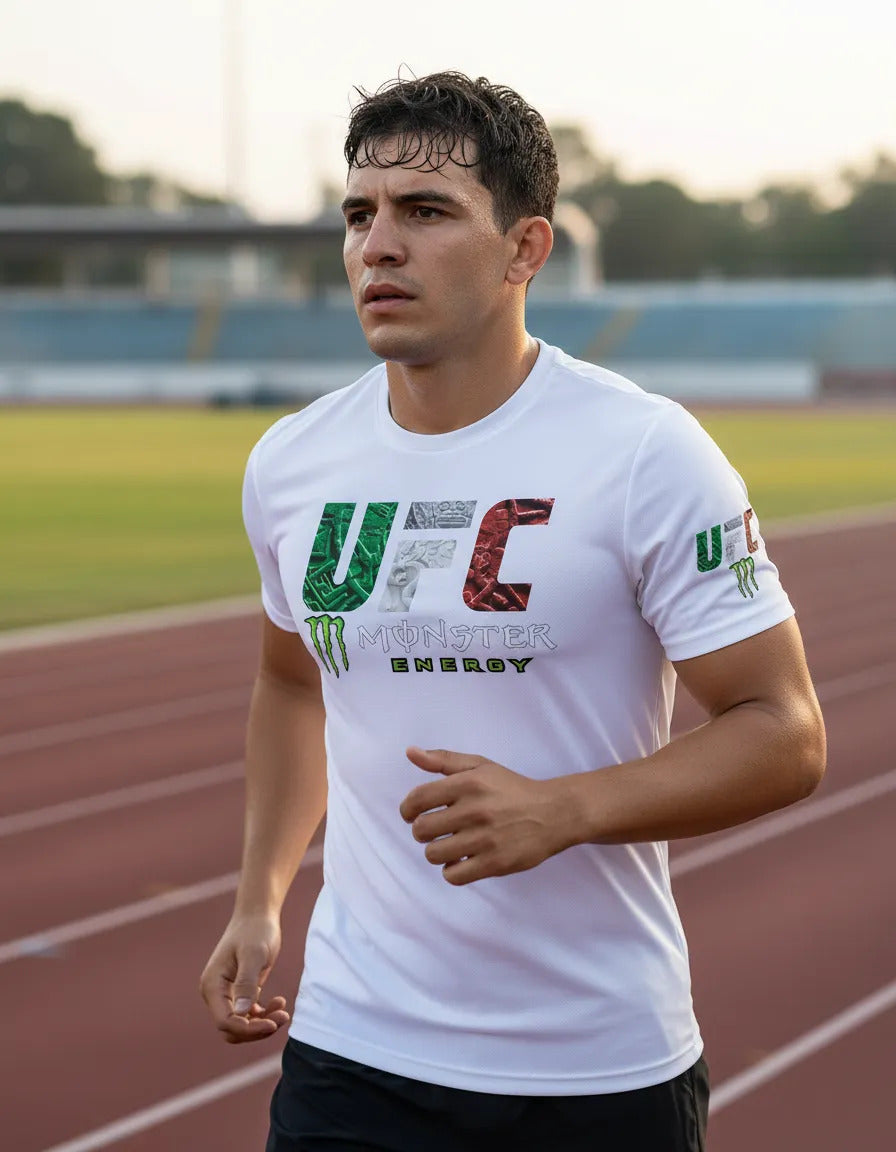 Playera Dry Fit Ufc Monster Energ Mma Box Muay Thai Bjj Kb