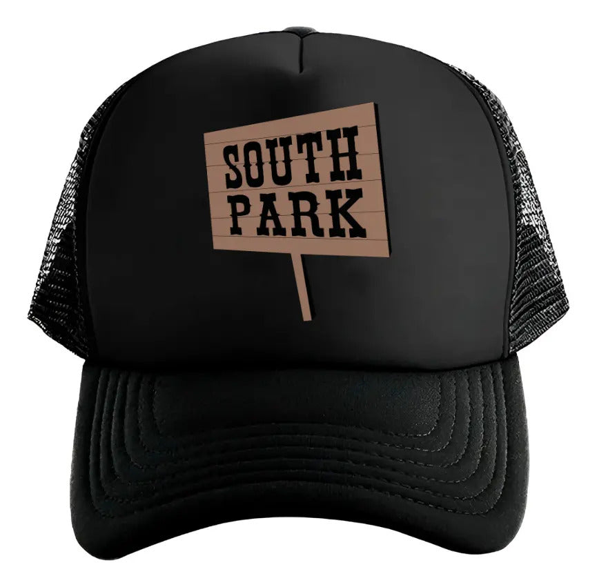 Gorra Trucker South Park Cartman Butters Series Televisión Negro Ajustable Sp