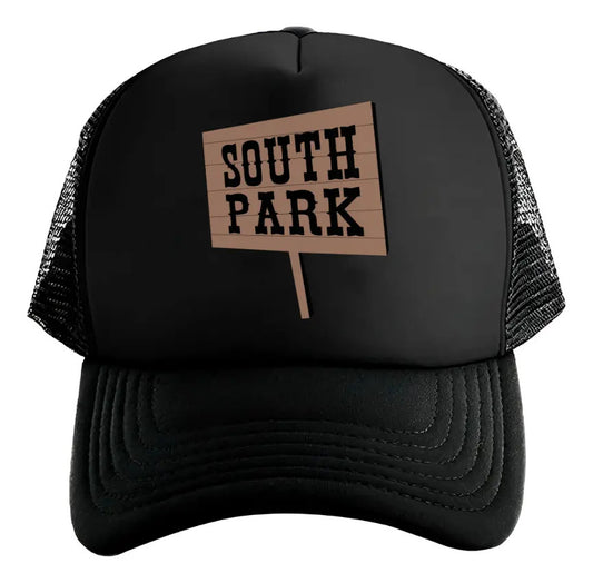 Gorra Trucker South Park Cartman Butters Series Televisión Negro Ajustable Sp