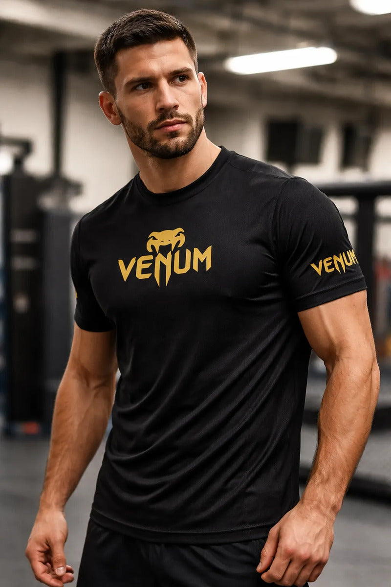 Ufc Playera Deportiva Venum Ufc Mma Box Muay Thai Kb Bjj Tkd