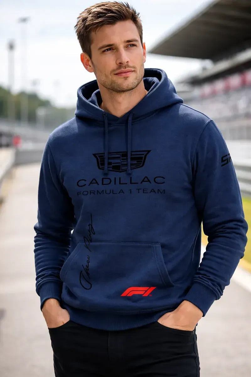 Pack Playera Sudadera Gorra Mochila Cadillac Formula 1 Team