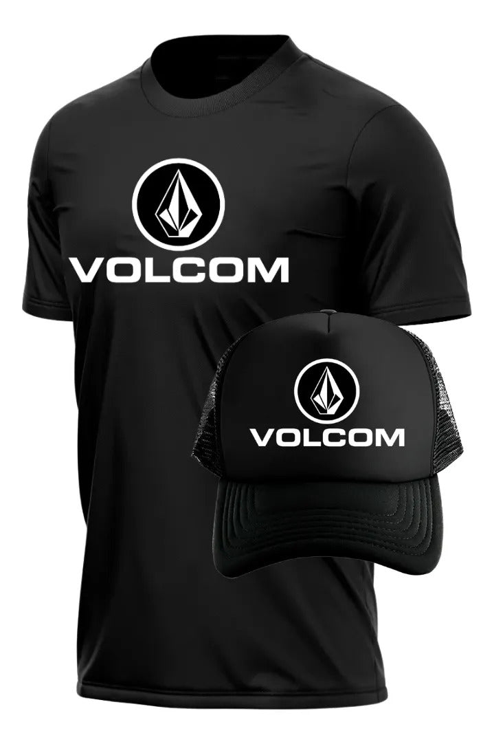 Playera Y Gorra Volcom Skate Skateboard Surf Moda Urbana