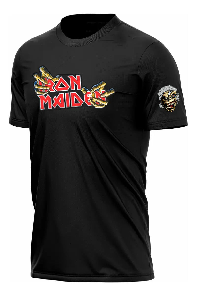 Playera Iron Maiden Música Rock Heavy Metal