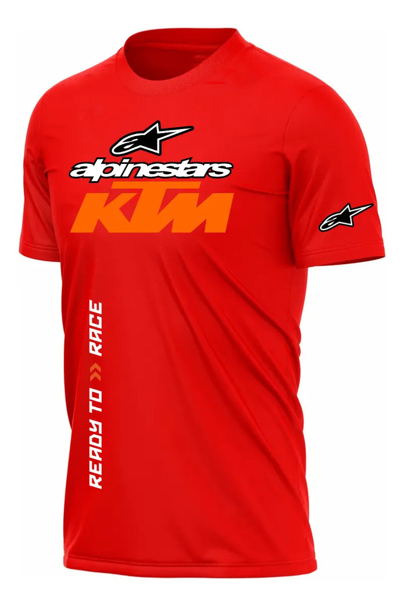Playera Dry Fit Alpinestars Ktm Deportiva
