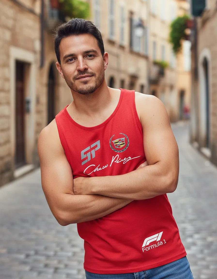 Playera Sin Mangas Cadillac Formula 1 Team F1 Automovilismo