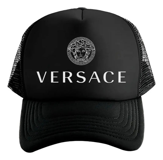 Gorra Versace Moda Moderno Elegante Aesthetic Actualidad Negro Ajustable Versace