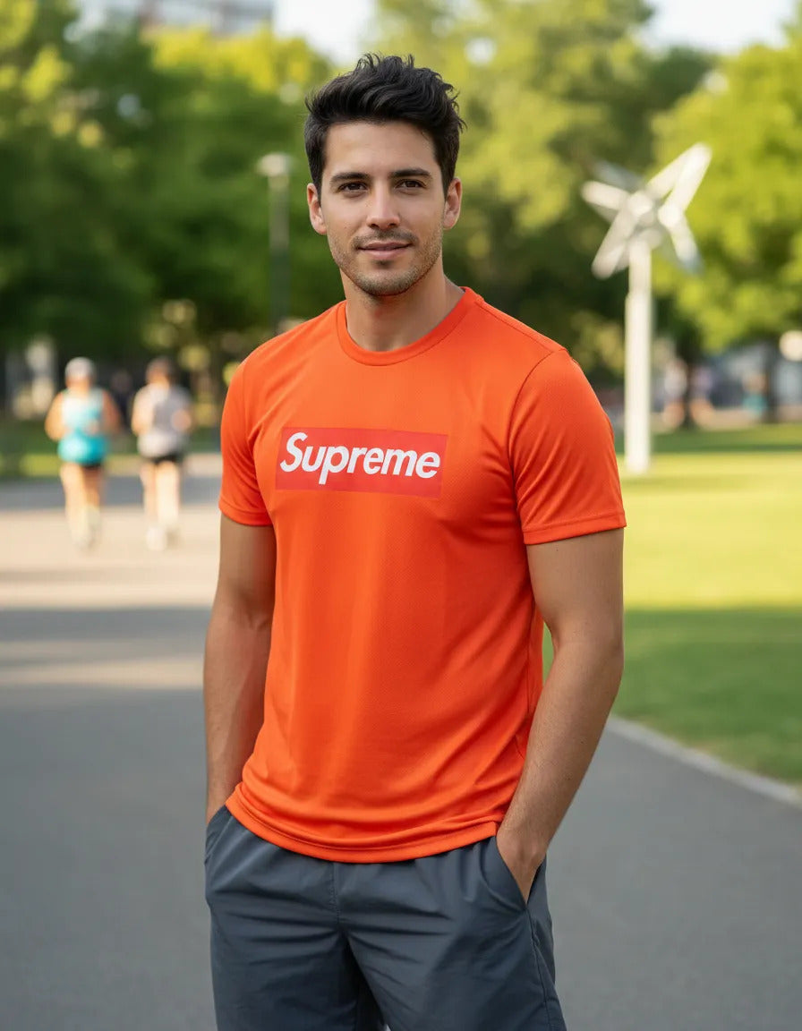 Playera Deportiva Supreme Moda Aesthetic Actualidad Moderno