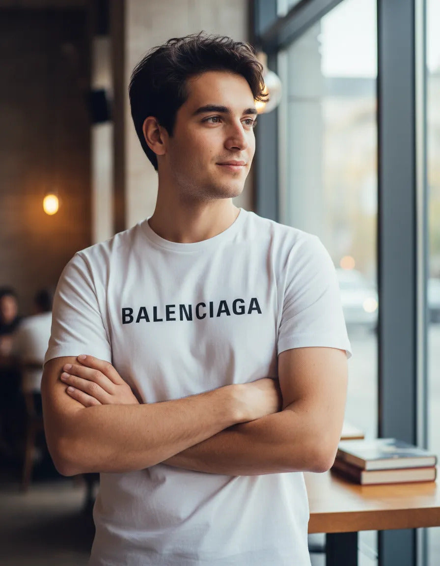 Playera Balenciaga Moda Aesthetic Actualidad Moderno