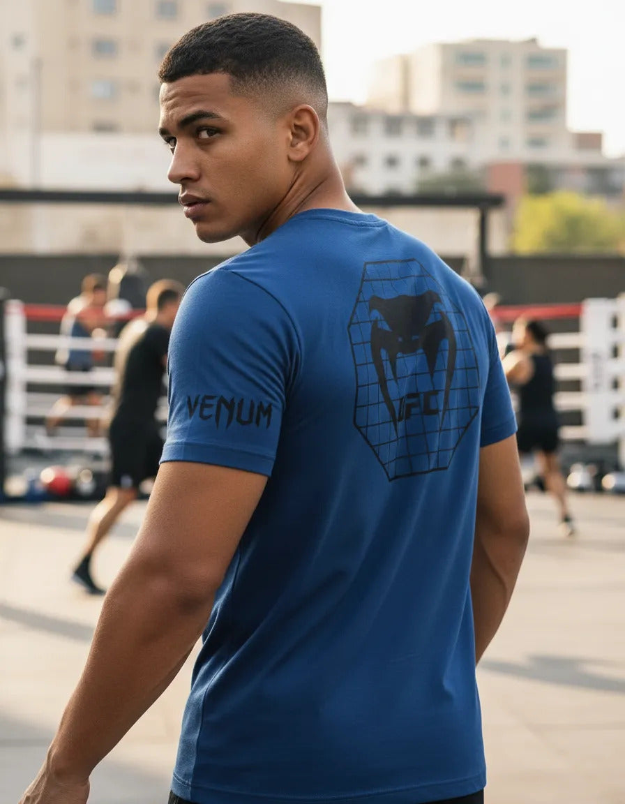 Playera Algodón Ufc Venum Octa Mma Box Muay Thai Kick Boxing