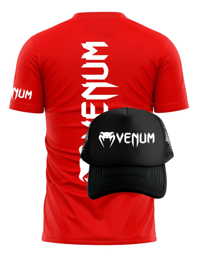 Playera Y Gorra Ufc Venum War Mma Box Muay Thai Kick Boxing