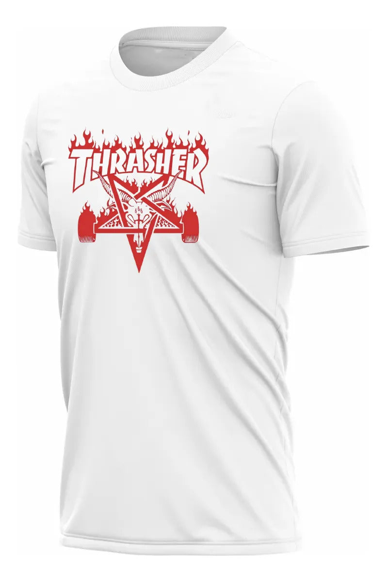 Playera Thrasher Magazine Skate Skateboard Rock Moda Urbana