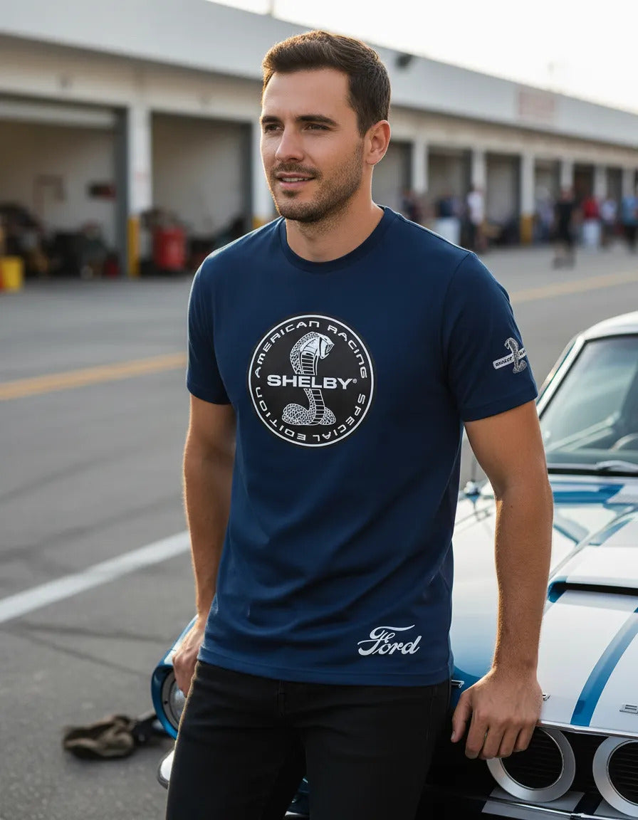 Playera Deportiva Shelby Cobra Ford Mustang Coche Autos