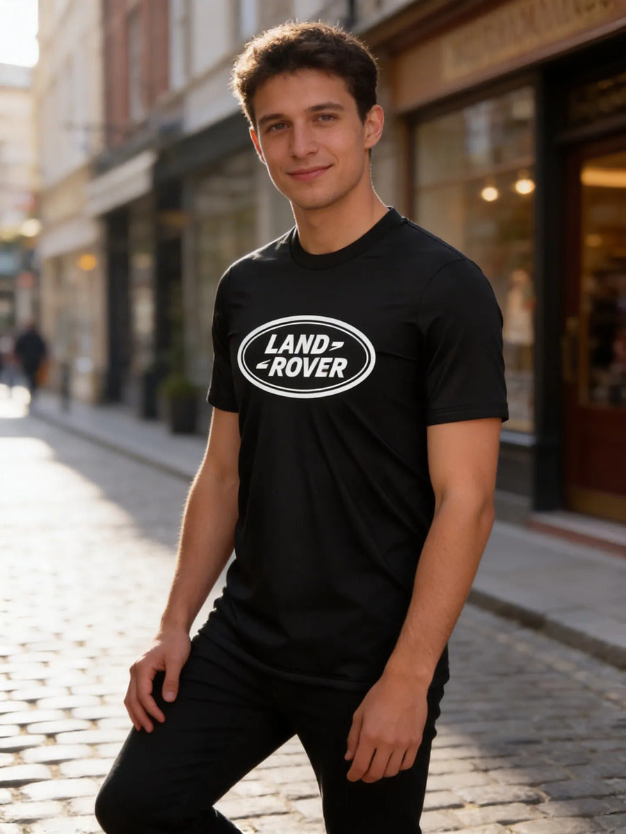 Playera Land Rover Camioneta Coche Vehículo Autos