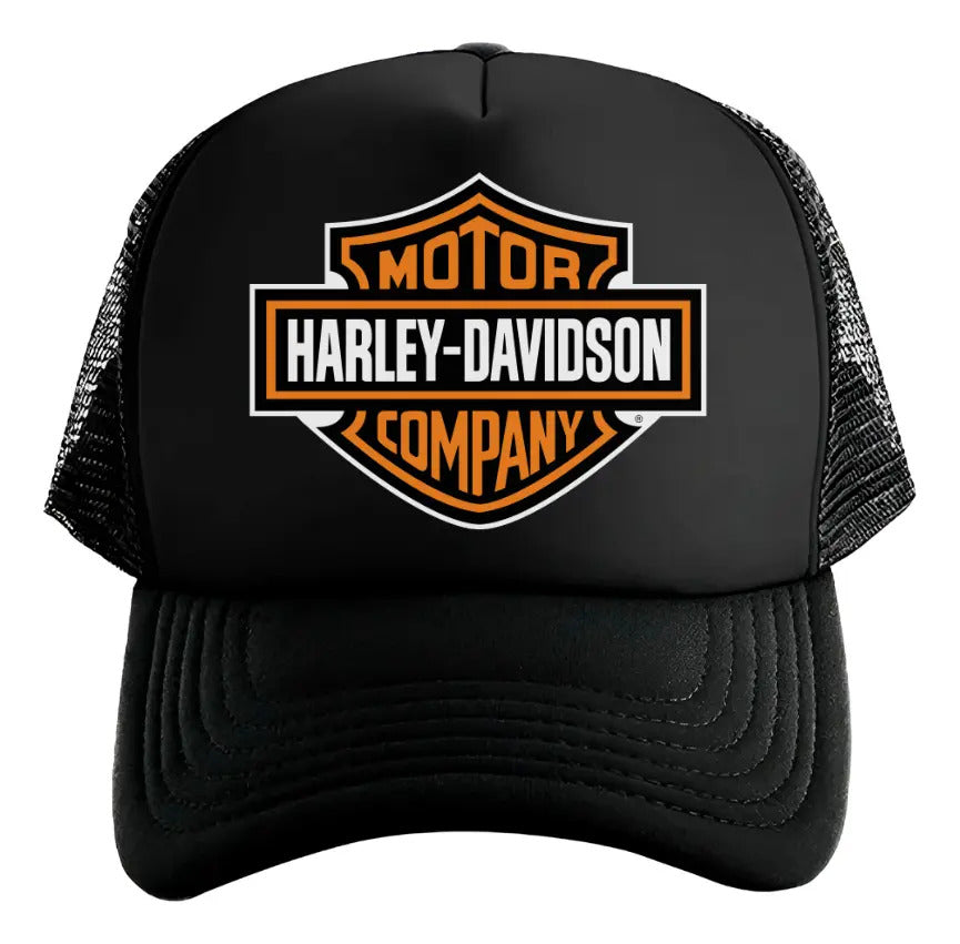 Gorra Harley Davidson Moto Motociclismo Biker Rock Negro Ajustable Hd
