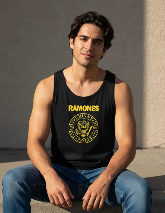 Playera Sin Mangas Ramones Música Punk Rock Pop
