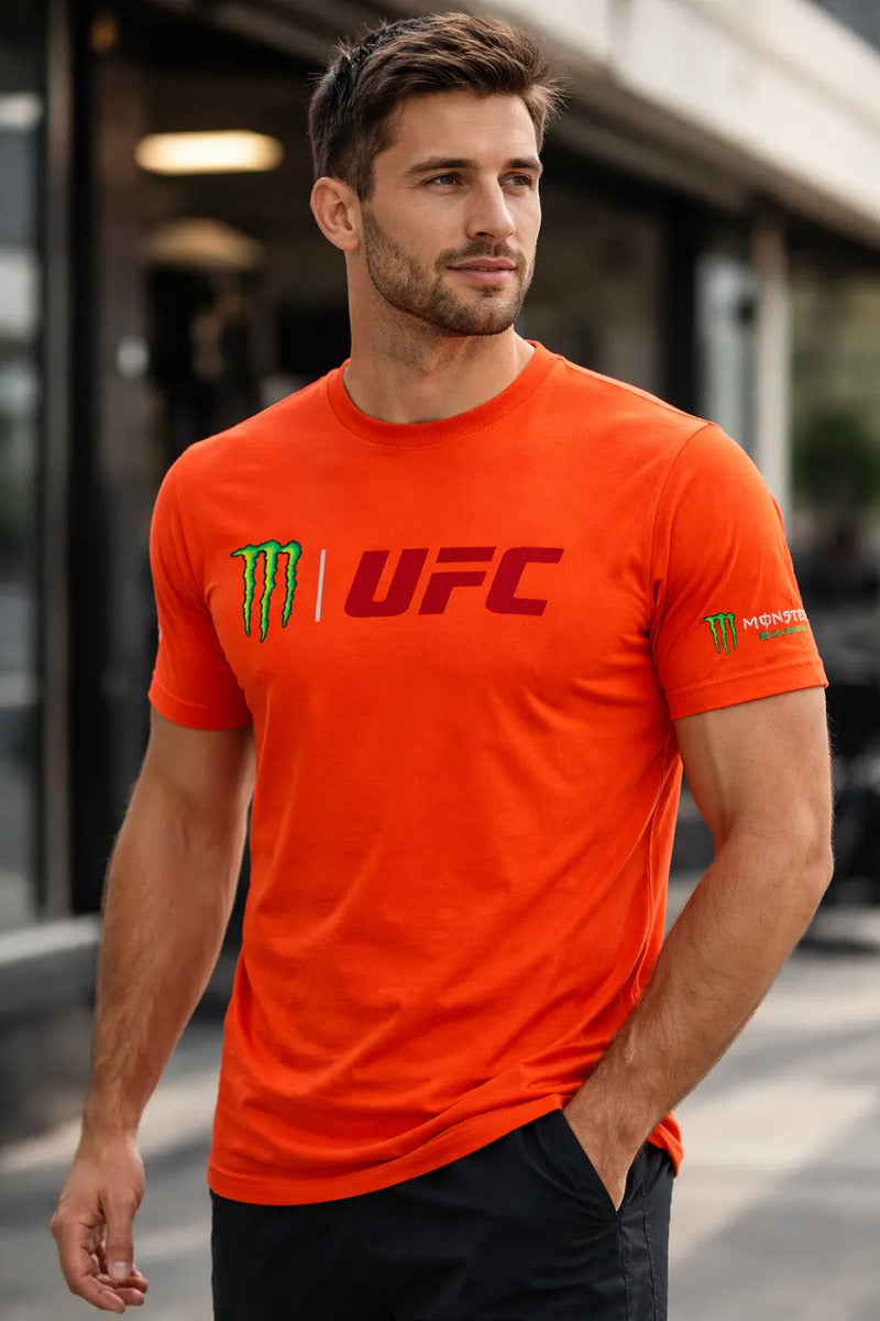 Playera Monster X Ufc Algodón