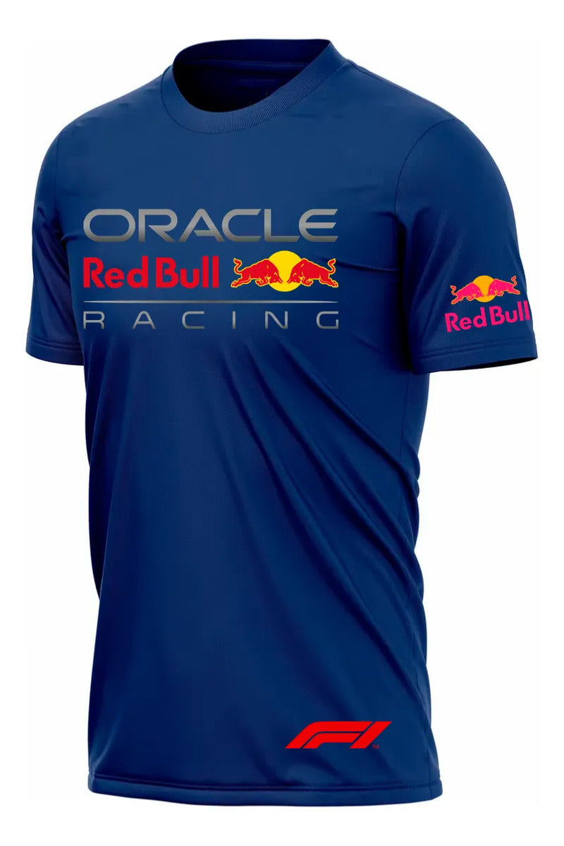 Playera Deportiva Oracle Red Bull Racing Formula 1 F1 Autos