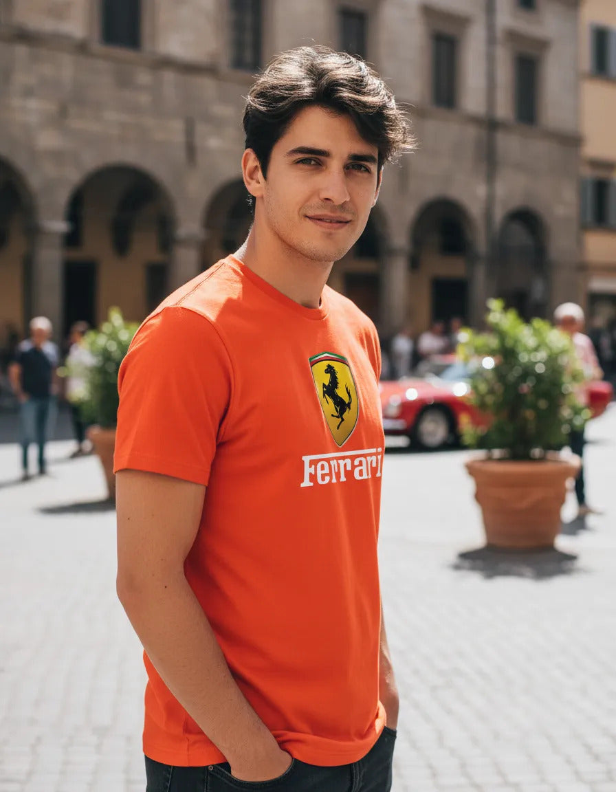 Playera Ferrari Coche Vehículo Automovilismo Formula 1 F1