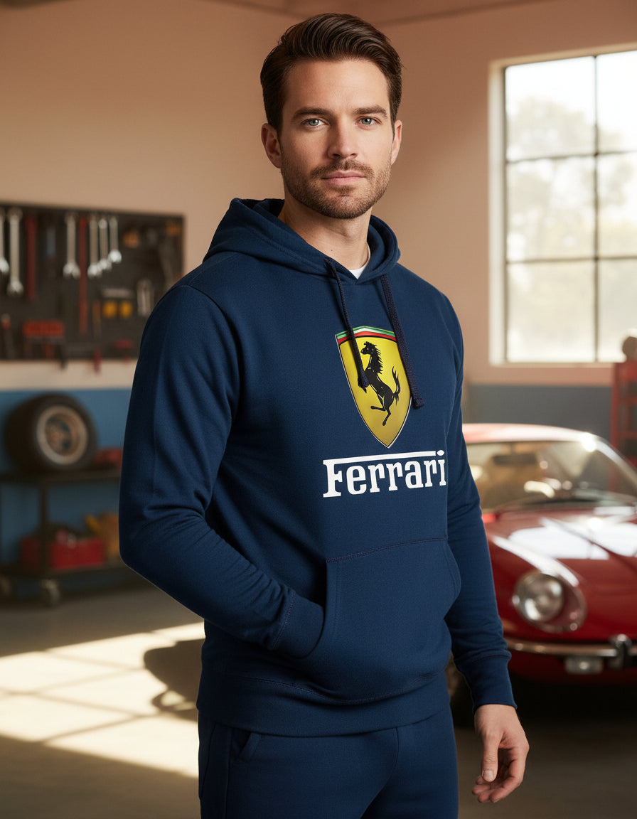 Sudadera Ferrari Coche Vehículo Automovilismo Fórmula 1 F1
