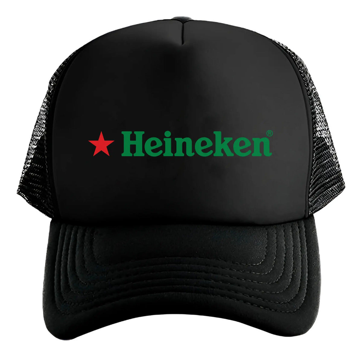 Gorra Heineken Cerveza Bebida Champions League Futbol Soccer Negro Ajustable Heineken