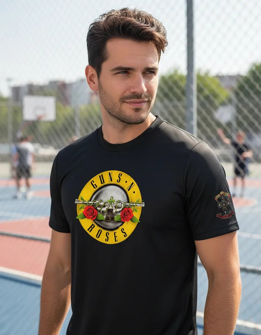 Playera Deportiva Guns & Roses Música Rock Slash Axel Rose