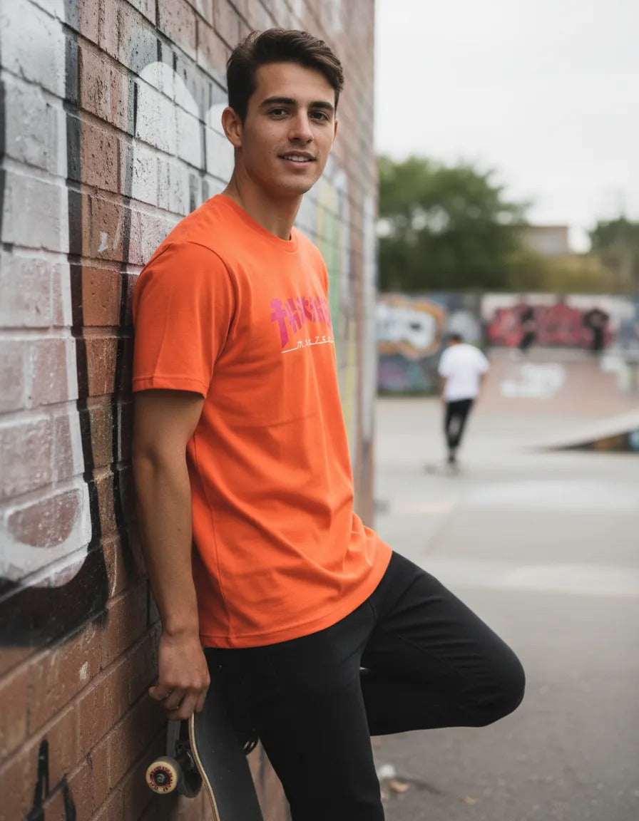 Playera Thrasher Magazine Skate Skateboard Rock Moda Urbana