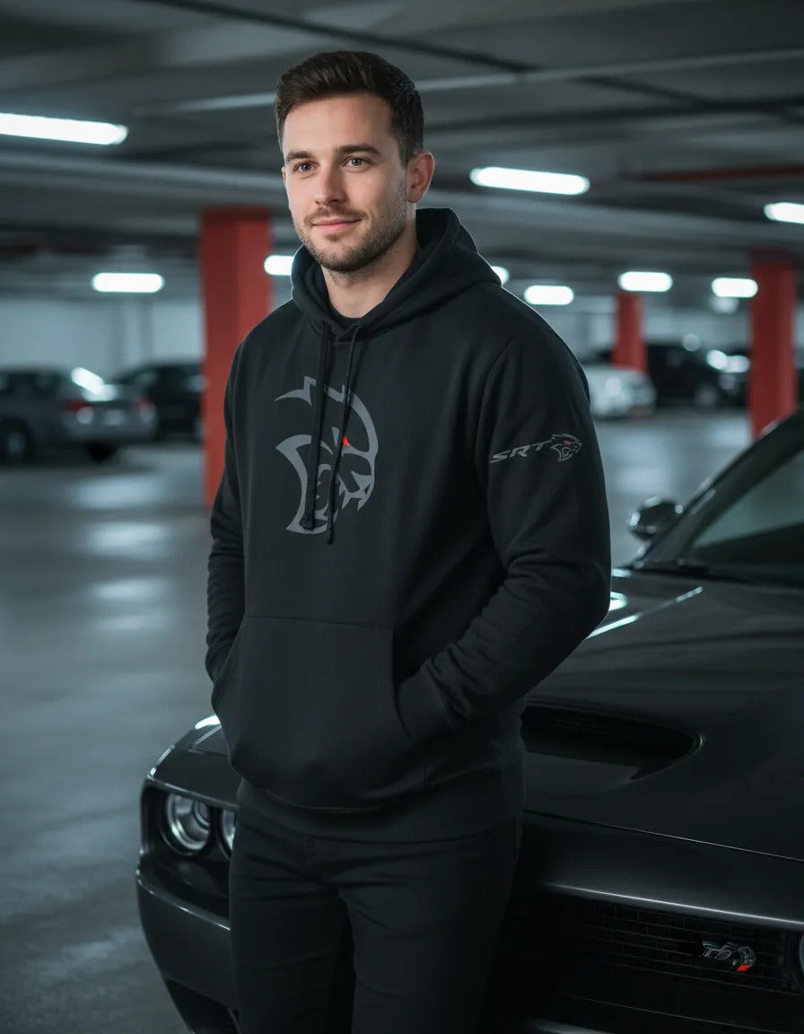 Sudadera Hellcat Srt Dodge Challenger Charger Automovilismo