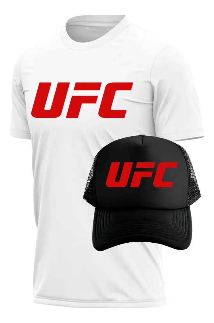 Playera Y Gorra Ufc Ultimate Fighter Championship Mma Box Jj