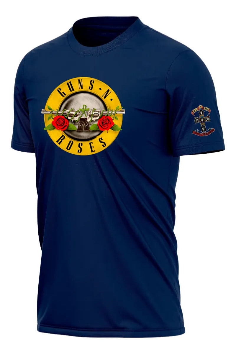 Playera Deportiva Guns & Roses Música Rock Slash Axel Rose