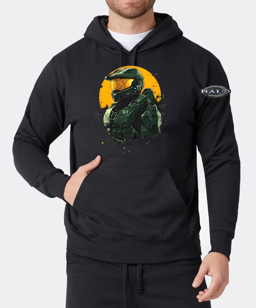 Sudadera Halo Master Chief Videojuegos Gamer Xbox Pc Gaming