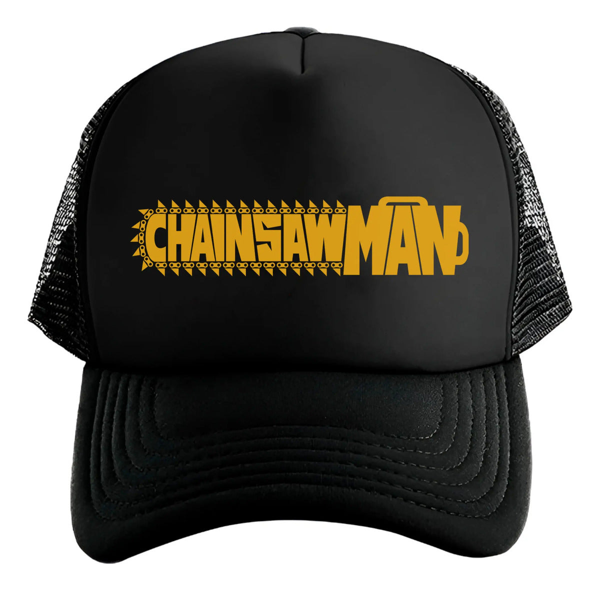Gorra Chainsaw Man Anime Negro Ajustable Cm