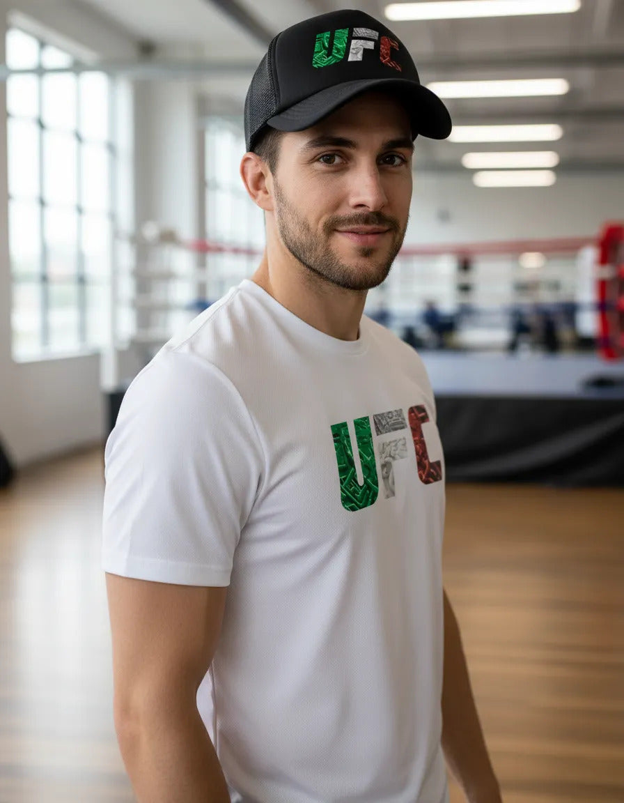 Playera Y Gorra Ufc Ultimate Fighter Championship Mma Box Jj
