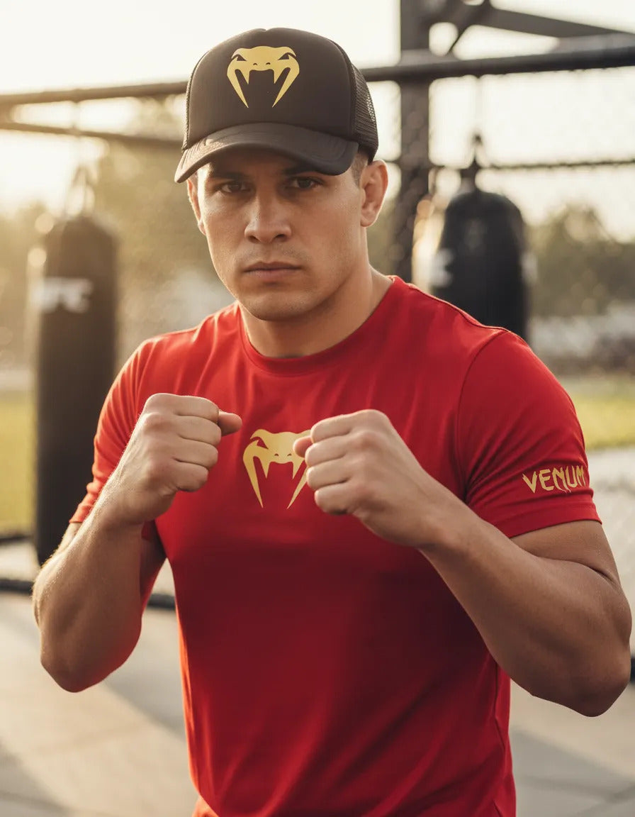 Ufc Playera Y Gorra Venum Ufc Mma Box Muay Thai Kick Boxing