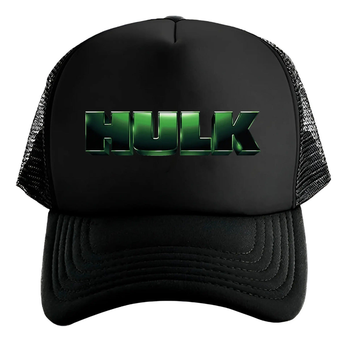 Gorra Hulk Marvel Cómics Avengers Negro Ajustable Hulk
