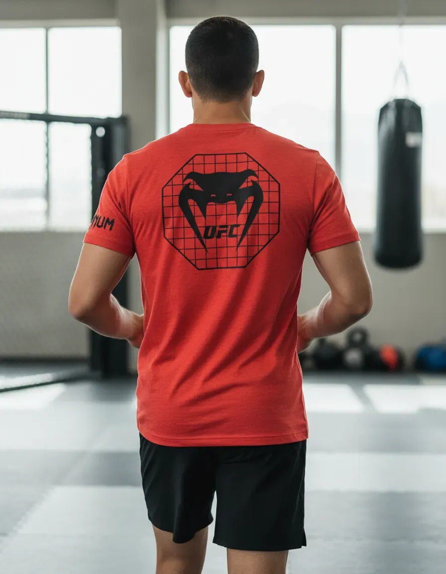 Playera Y Gorra Ufc Venum Octa Mma Box Muay Thai Kick Bjj Kb