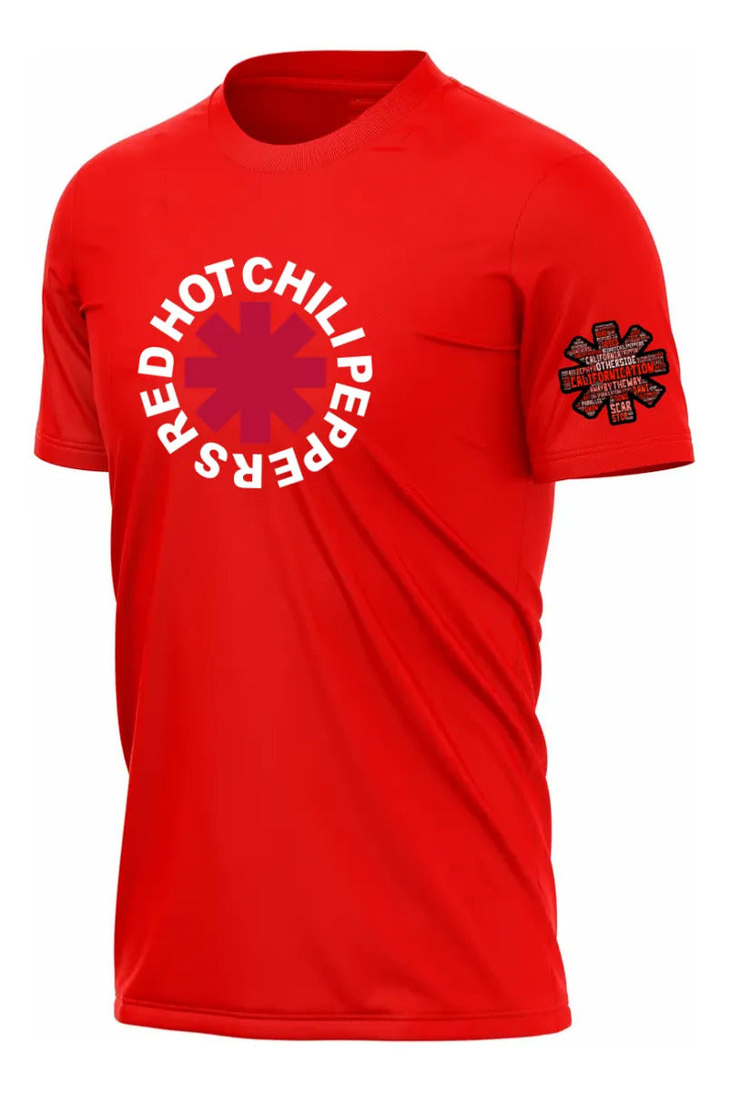 Playera Deportiva Red Hot Chilli Peppers Música Rock