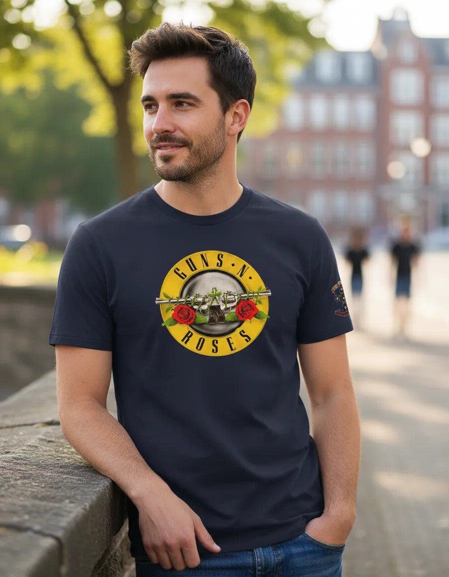Playera Guns & Roses Música Rock Slash Guitarra Axel Rose