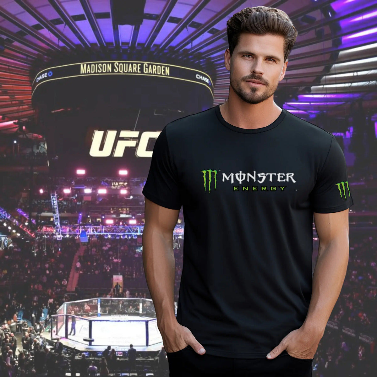 Playera Deportiva Monster Ufc Mma Box Muay Thai Kickboxing