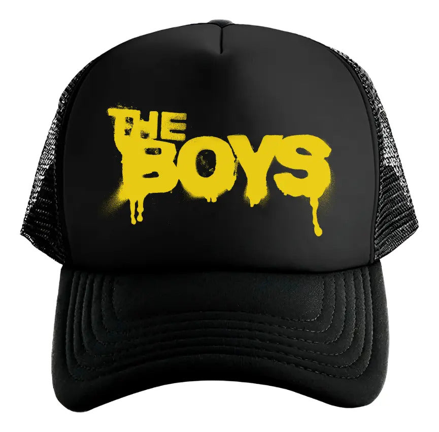 Gorra Trucker The Boys Homelander Comics Super Héroes Negro Ajustable Tb