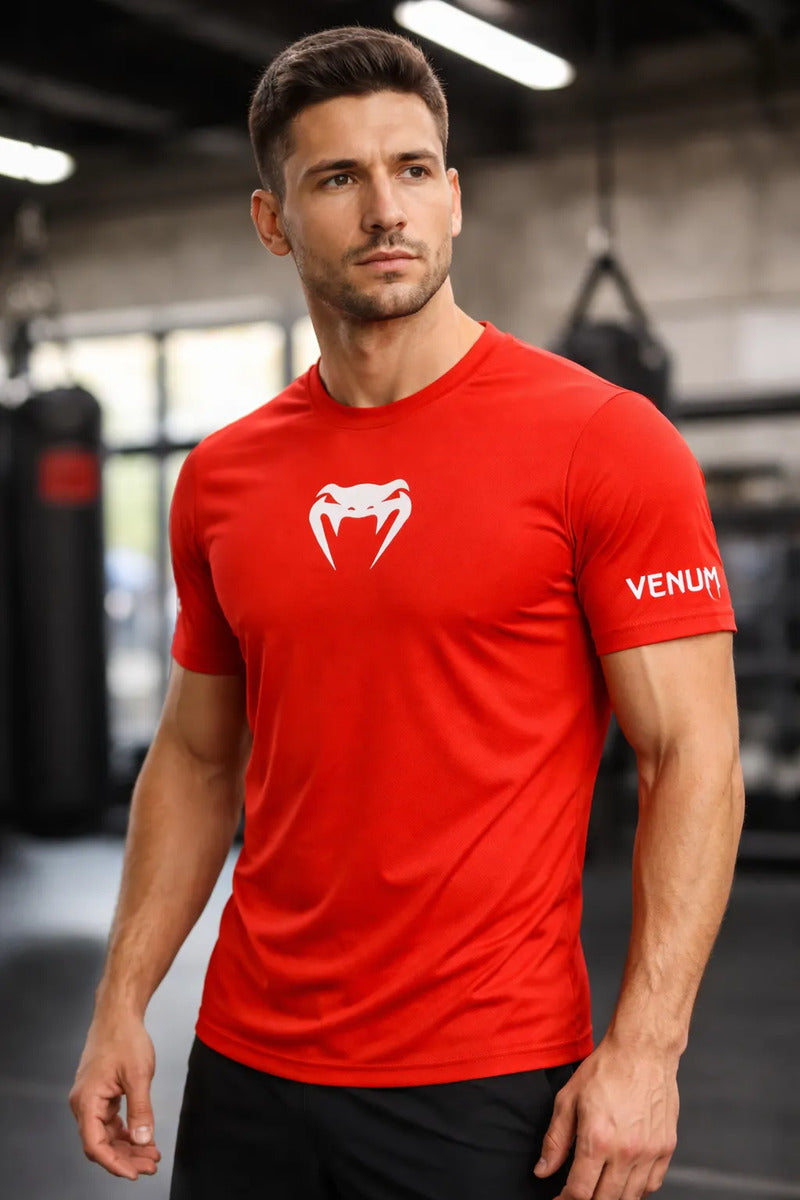 Ufc Playera Deportiva Venum Ufc Mma Box Muay Thai Kb Bjj Tkd