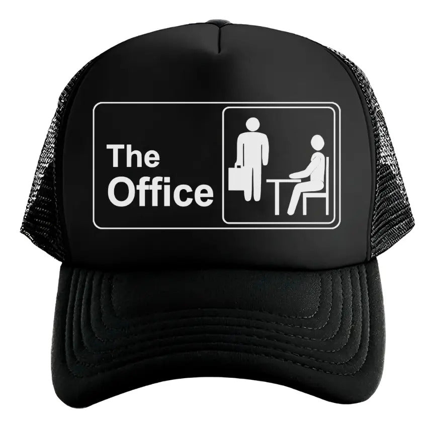 Gorra Trucker The Office Series Televisión Negro Ajustable To