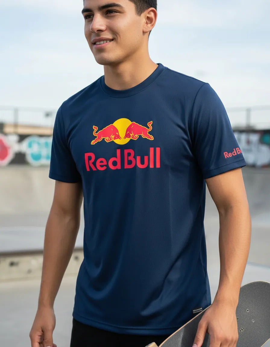 Playera Deportiva Red Bull Formula 1 F1 Futbol Rap Bmx Skate