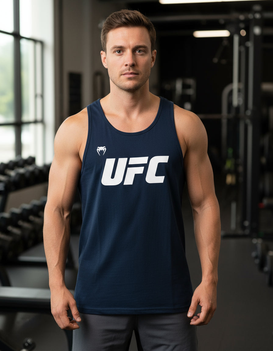 Playera Sin Mangas Ufc Mma Box Muay Thai Kick Boxing Bjj Gym