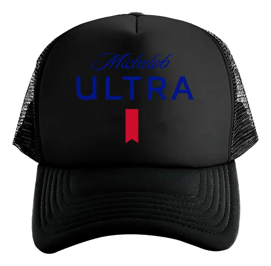 Gorra Michelob Ultra Cerveza Bebida Negro Ajustable Mu