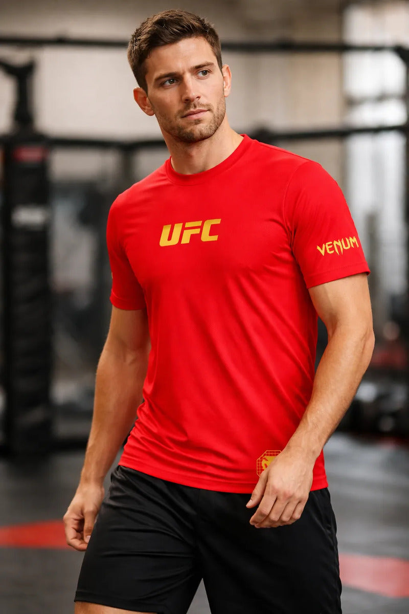 Playera Algodón Ufc Venum Octa Mma Box Muay Thai Kick Boxing